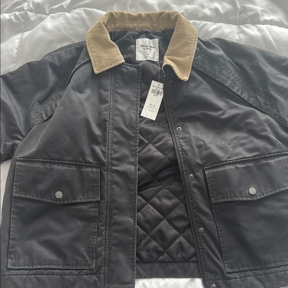 NWT Abercrombie chore jacket